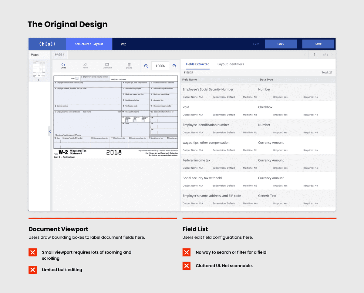 Original Layout Editor